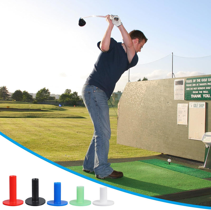 Laad afbeelding in Galerijviewer, Rubber golf tees 6x5 cm (5 stuks) - Oefen tees voor hitting mats - Golf balhouder driving range
