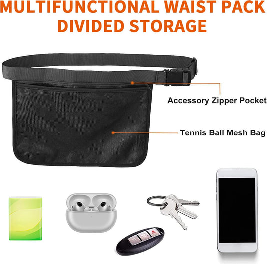 Pickleball ballen 8 stuks met 40 gaten en draagtas – pickleballs – trainingsballen