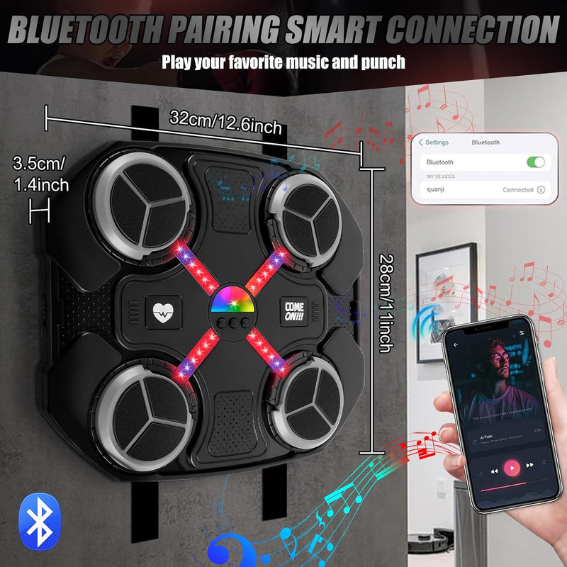 Laad afbeelding in Galerijviewer, Muziek boksmachine voor kinderen met Bluetooth en verlichting
