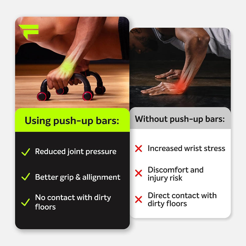 Laad afbeelding in Galerijviewer, Opvouwbare push-up bars 2 stuks met schuimhandgrepen tot 200 kg – parallettes – calisthenics
