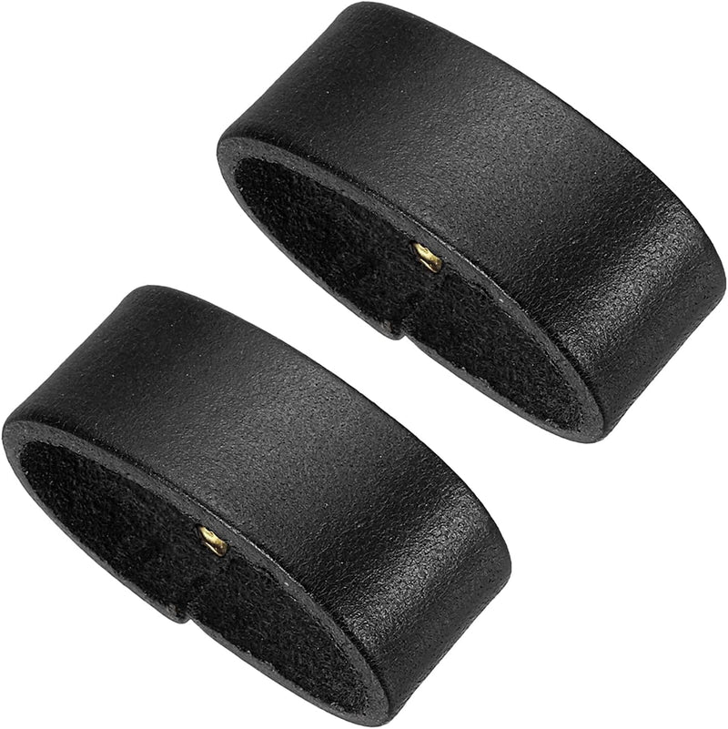 Laad afbeelding in Galerijviewer, Leren riemlussen 2 stuks voor riemen 38-40 mm – riemhouders – vervangende keeper loops

