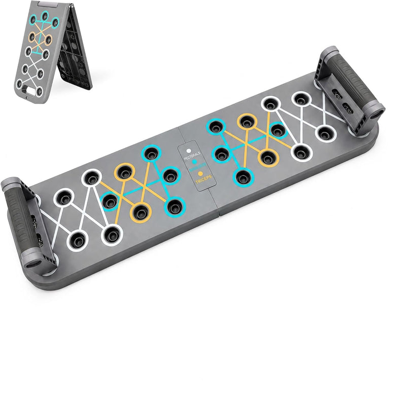 Load image into Gallery viewer, Opvouwbaar push-up board met handgrepen 14-in-1
