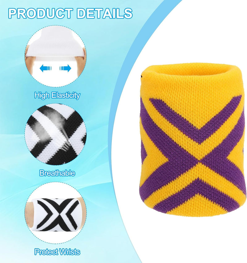 Laden Sie das Bild in Galerie -Viewer, Sport polszweetbanden 2 stuks voor dames en heren – absorberende polsbandjes – fitness accessoires
