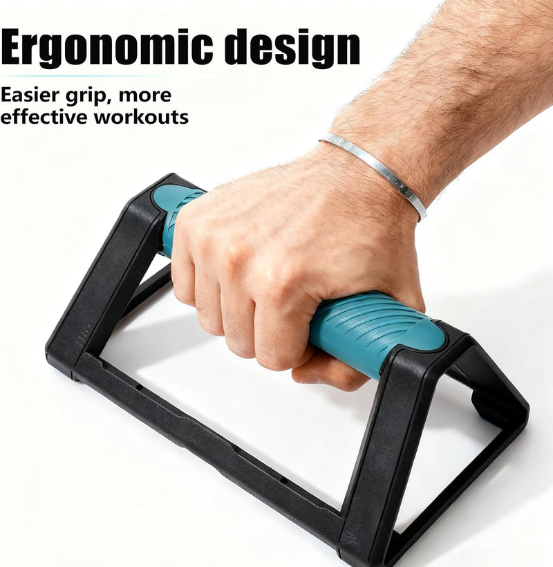 Laden Sie das Bild in Galerie -Viewer, Push-up bars 2 stuks H-vorm met ergonomische antislip handgrepen – opdruksteunen – calisthenics
