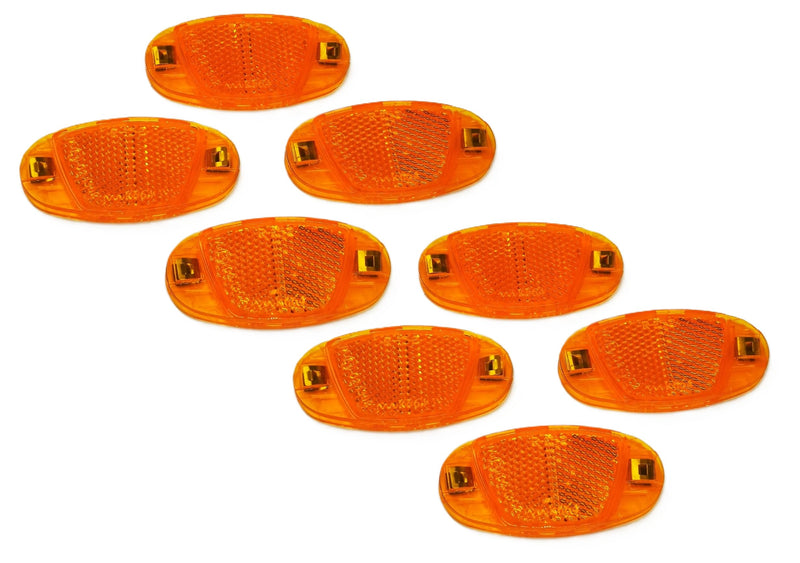 Laad afbeelding in Galerijviewer, Spaakreflectoren fiets 4 stuks met 360° reflectie – fietsreflectoren – kattenogen
