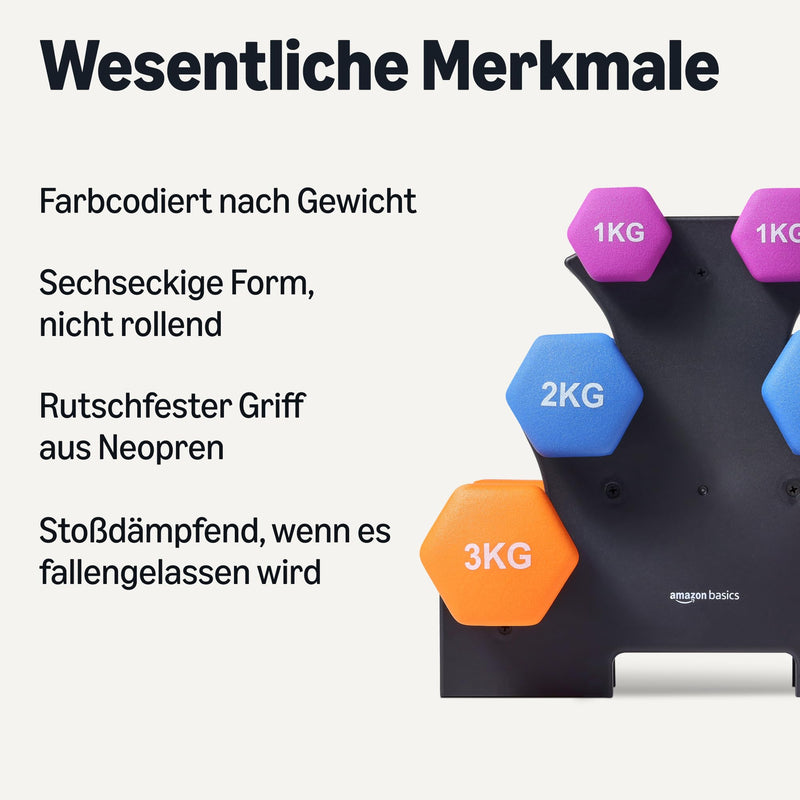 Load image into Gallery viewer, Neopreen dumbbells met antislip grip – halters – fitness gewichten
