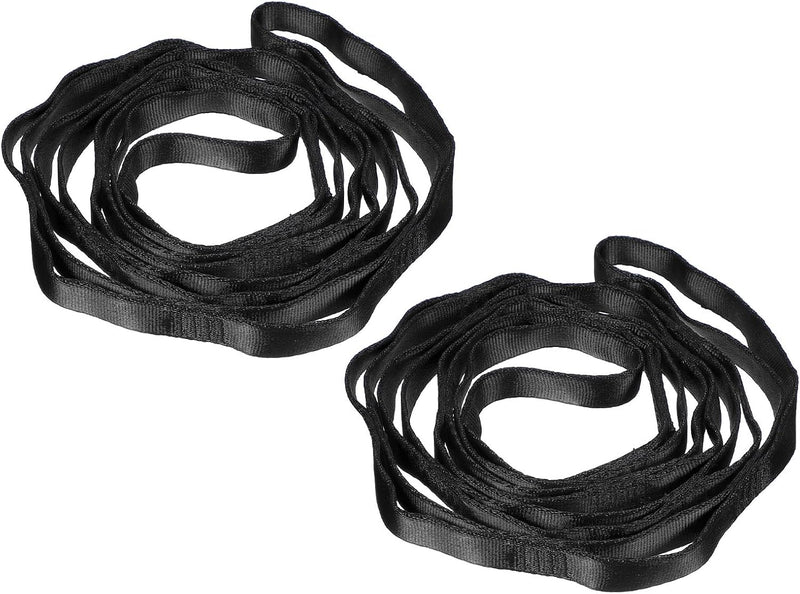 Załaduj obraz do przeglądarki galerii, Daisy chain ophangbanden 2 stuks 180 cm met 12 lussen blauw – verstelbare nylon riemen – aerial yoga accessoires
