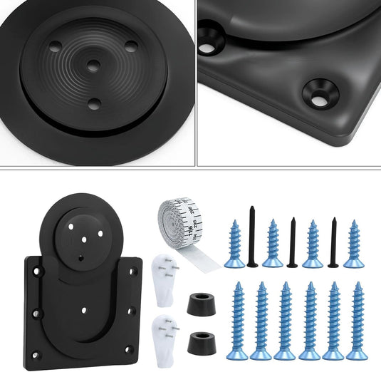 Dartbord wandhouder van stevig kunststof met U-vormige bevestiging en 2 montagepennen – dartophanging – dartbordaccessoires