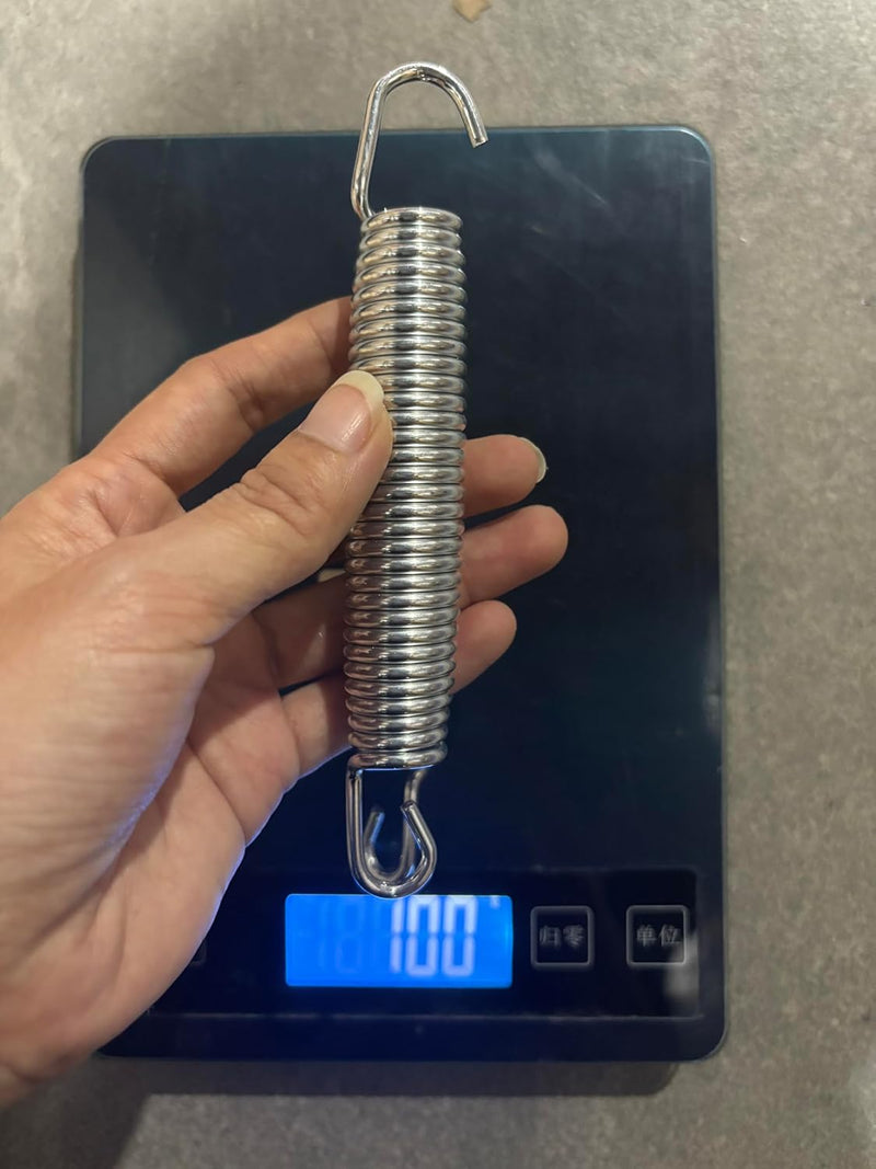 Laden Sie das Bild in Galerie -Viewer, Trampolineveer 140 mm van verzinkt staal – vervangingsveer – trampoline accessoires
