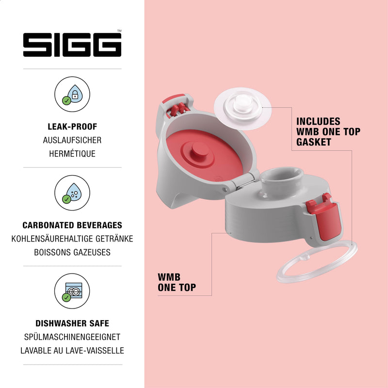 Laad afbeelding in Galerijviewer, Vervangende drinkfles dop met lekvrije sluiting en siliconen afdichting – flesdop – drinkfles accessoire
