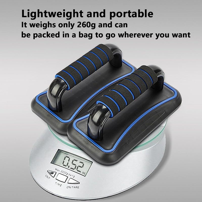 Laad afbeelding in Galerijviewer, 2-in-1 fitness trainer met push-up bars en ab roller met 8 wielen – buikspiertrainer – push-up board
