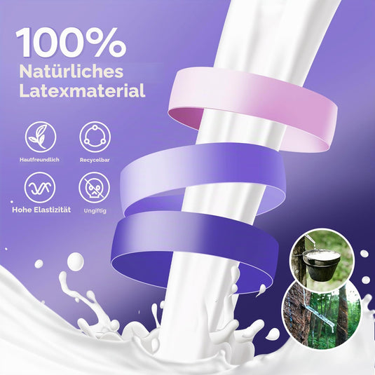 Fitness elastieken 5-delige set met verschillende weerstandsniveaus – weerstandsbanden – resistance bands