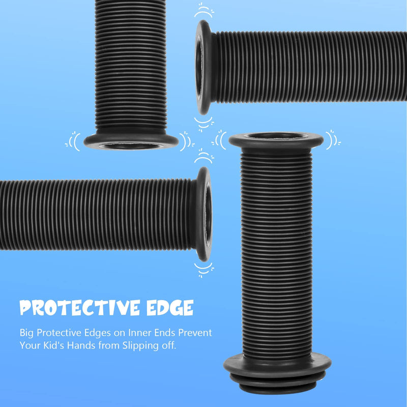Laad afbeelding in Galerijviewer, URAQT Bicycle Handlebar Grips, 1 Pair of Children's Bicycle Grips, Non-slip Children's Bicycle Grips 22mm Handlebar Grips Impact Protection, Rubber Handles for Scooters Tricycles Children's Balance
