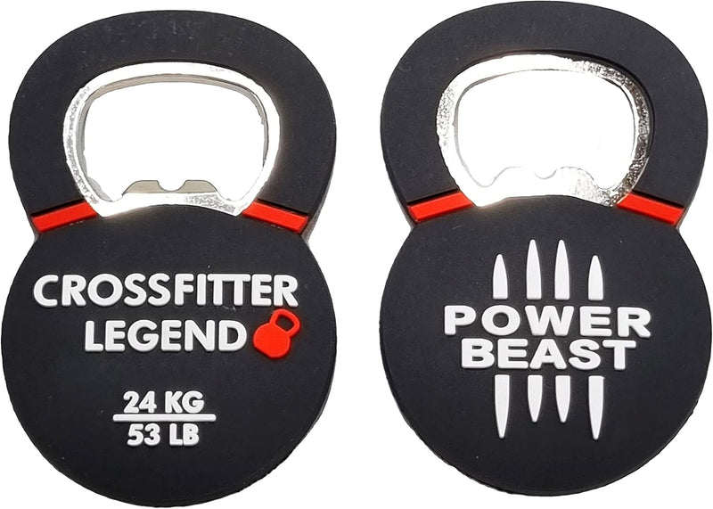 Load image into Gallery viewer, Bieropener Kettlebell, Flesopener Crossfit, flessenopener Kettlebell. Handschoenen voor Crossfit, Polsverbanden, Tape Crossfit.
