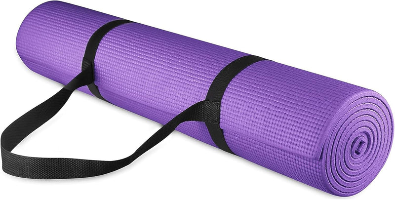 Laden Sie das Bild in Galerie -Viewer, Yogamat schuim antislip 6 mm groen met draagriem
