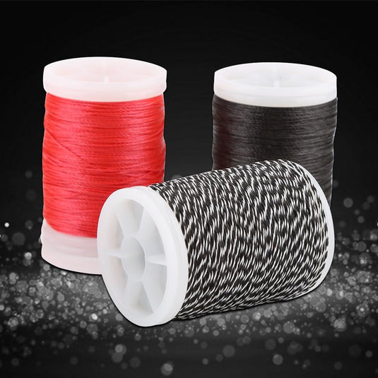 Boogpees wikkeldraad van multifilament nylon met 34 lbs breeksterkte – servingdraad – boogschietaccessoires
