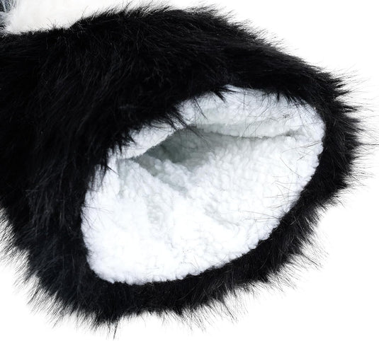 Pluche golfclubhoes met border collie hondenontwerp voor drivers tot 460cc – hondenheadcover – golfcadeau