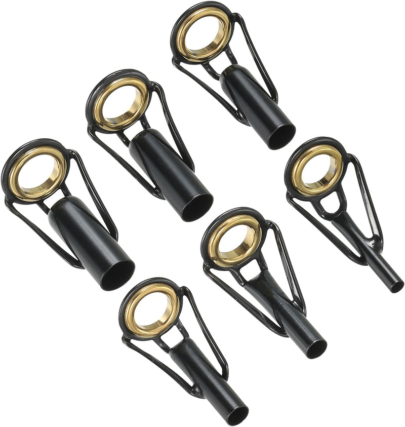 Load image into Gallery viewer, Hengel tip reparatieset (6 stuks) - Roestvrij stalen hengelogen 2-6 mm - Hengeloog vervanging zout- en zoetwater
