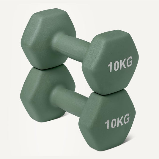 Neopreen dumbbells met antislip grip – halters – fitness gewichten