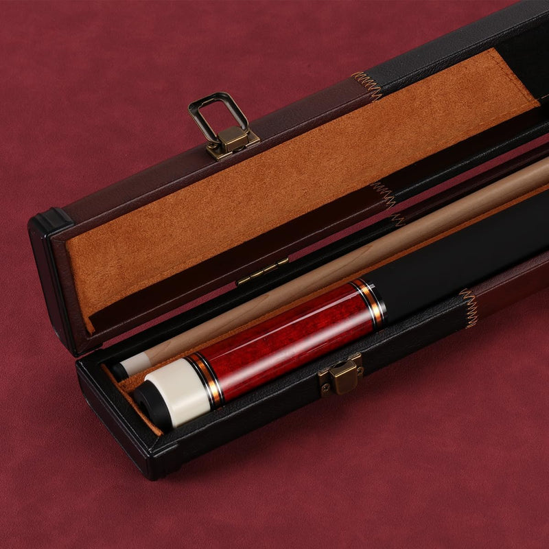 Laden Sie das Bild in Galerie -Viewer, Biljartkeu 147 cm 19-20 oz – Canadese Esdoorn Pool Cue 12,5 mm Tip – Leren Grip

