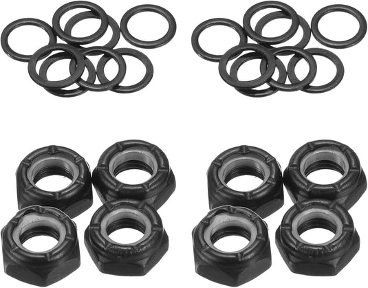 Skateboard borgmoeren en spacers set – truck as hardware – longboard skateboard accessoires