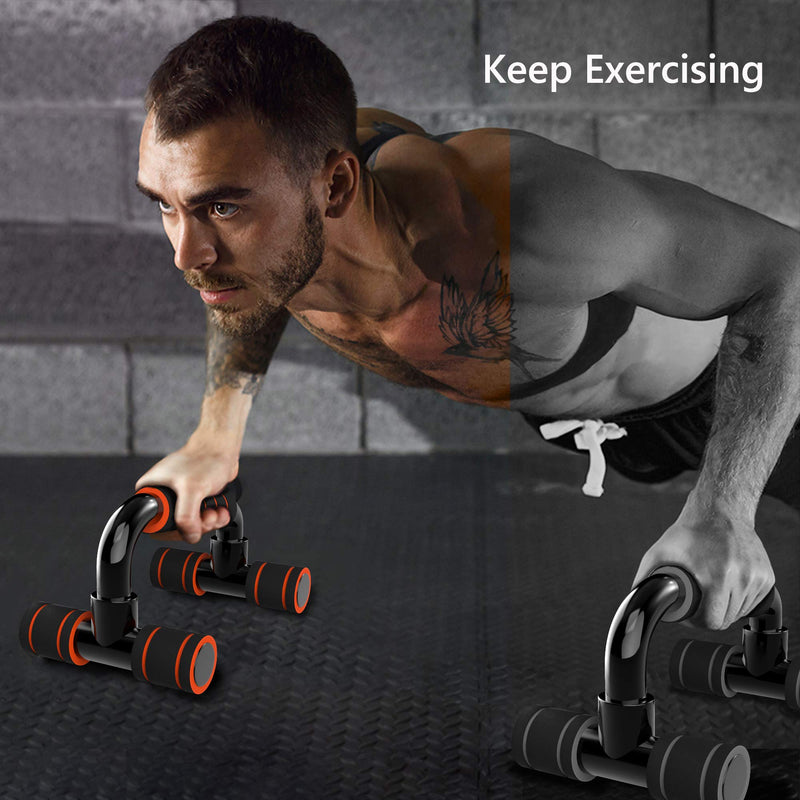 Laden Sie das Bild in Galerie -Viewer, Push-up handgrepen voor krachttraining thuis verstelbaar – opdruksteunen – fitness accessoires

