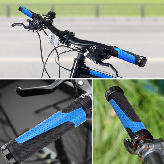 Fietshandvatten set 22 mm zwart antislip