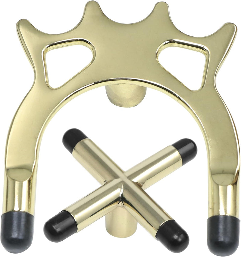 Laad afbeelding in Galerijviewer, TRIXES Pool Billiards Snooker Cue Metal Cross &amp; High Spider Rest Set
