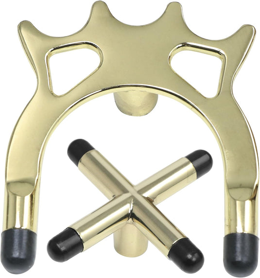TRIXES Pool Billiards Snooker Cue Metal Cross & High Spider Rest Set