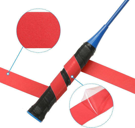 Racket grip tape set 9 stuks roze
