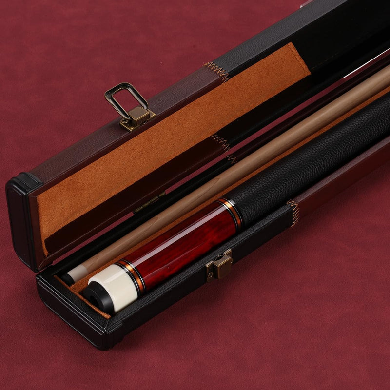 Laden Sie das Bild in Galerie -Viewer, Biljartkeu 147 cm 19-20 oz – Canadese Esdoorn Pool Cue 12,5 mm Tip – Leren Grip
