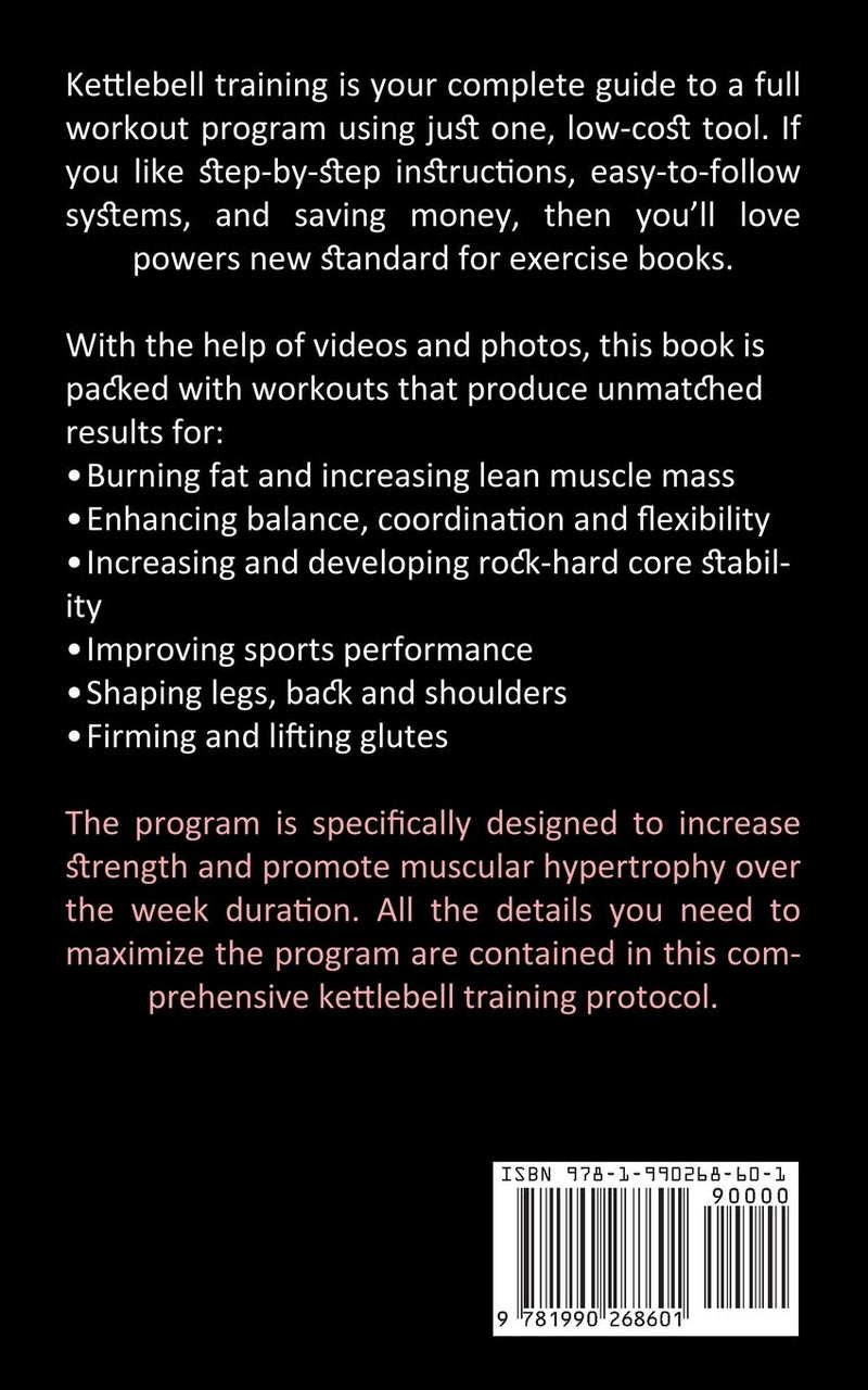 Laad afbeelding in Galerijviewer, Kettlebell Training: Burn Fat and Get Lean and Shredded With Total Body Kettlebell Training (The Fastest Way to Strength and Muscle)
