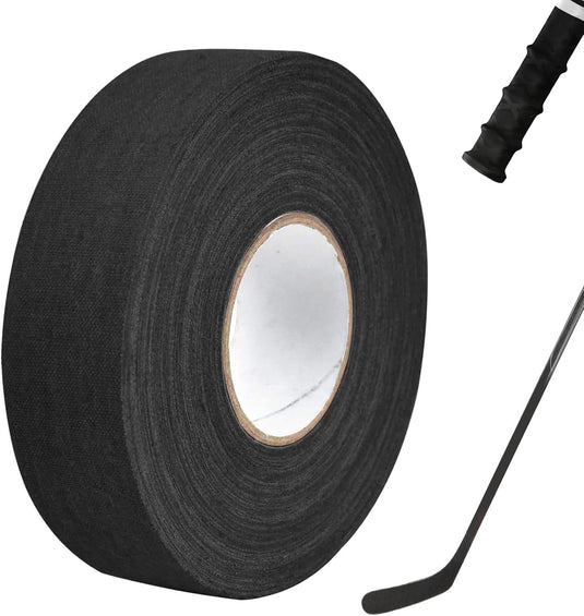 Hockey grip tape 25 m zwart