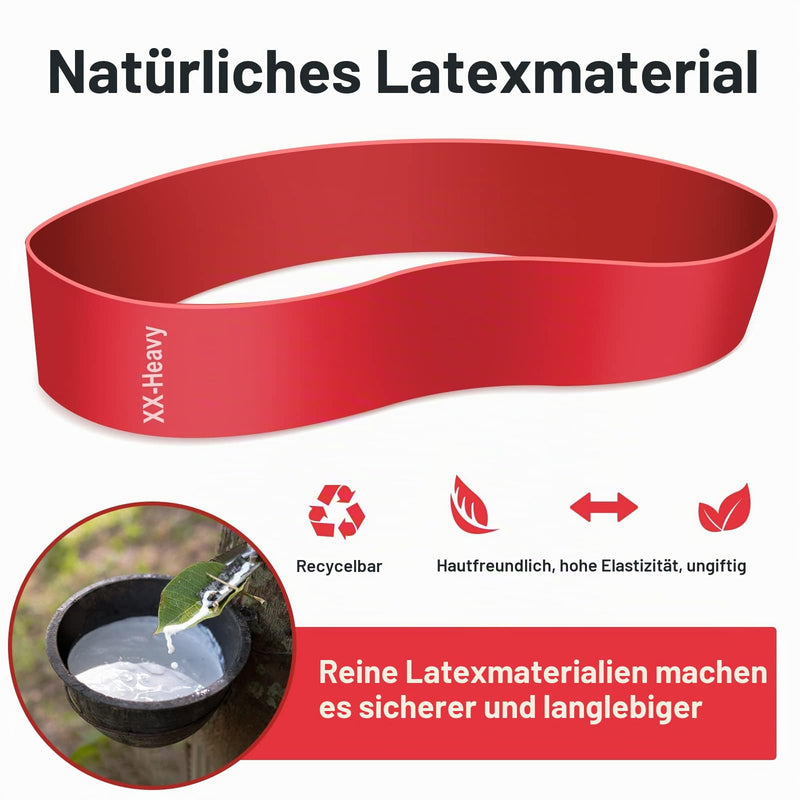 Chargez l'image dans la visionneuse de la galerie, Fitness elastieken 5-delige set met verschillende weerstandsniveaus – weerstandsbanden – resistance bands
