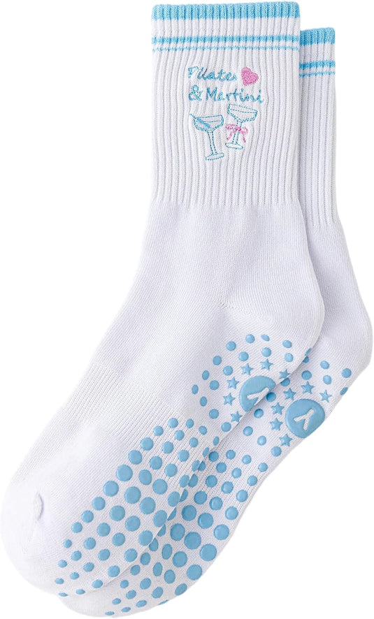 Pilates antislip sokken dames maat 36-40 met gripnoppen – yoga sokken – fitness sokken
