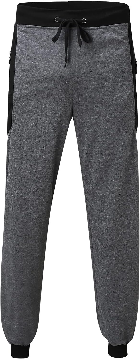 Laden Sie das Bild in Galerie -Viewer, Heren joggingbroek van katoenmix met zakken en print – sportbroek – trainingsbroek
