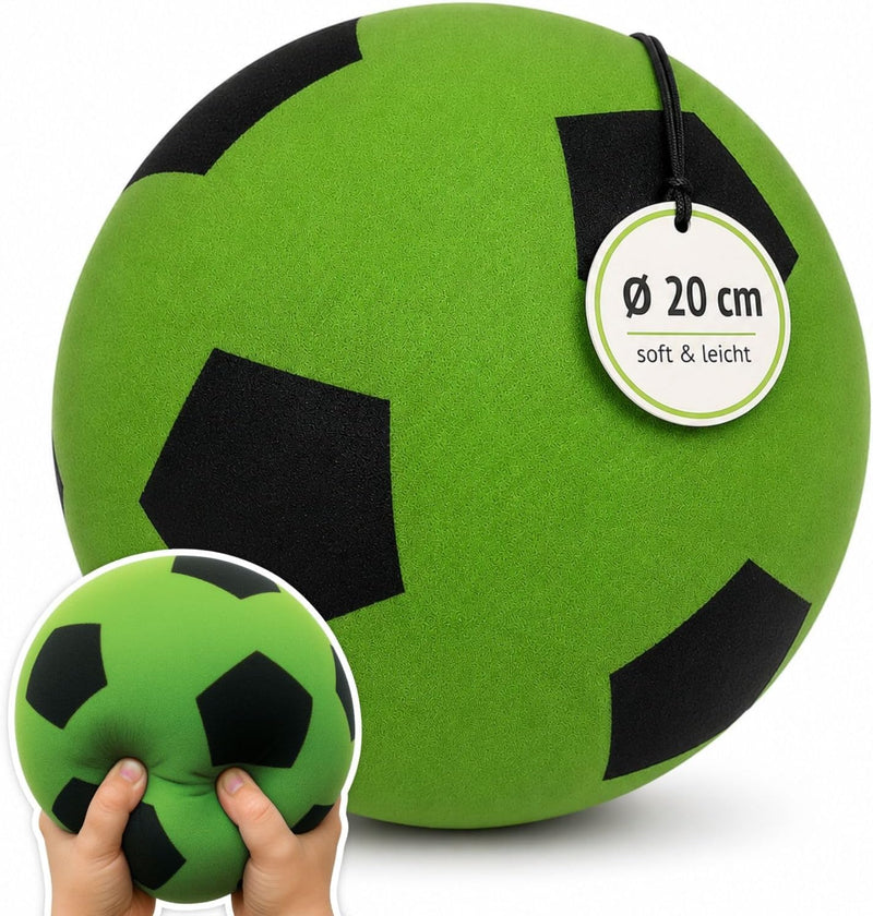 Laden Sie das Bild in Galerie -Viewer, Zachte schuimrubberen voetbal 20 cm
