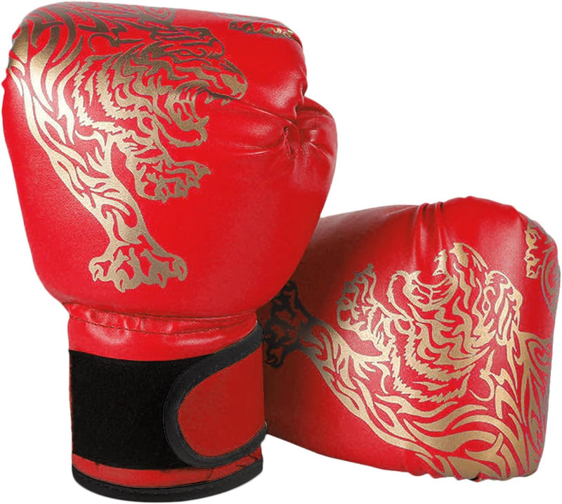 Chargez l'image dans la visionneuse de la galerie, Gants de boxe pour enfants 6 oz rouges
