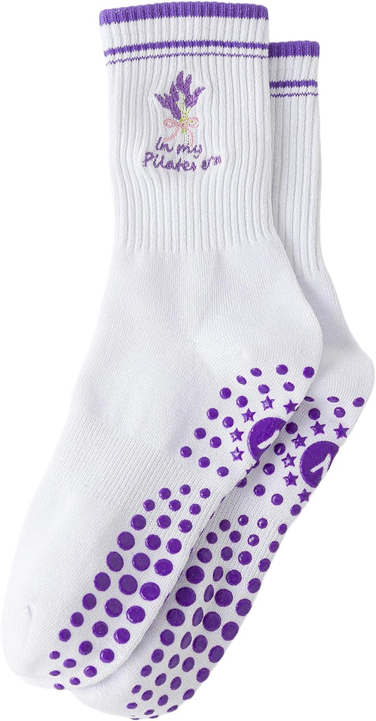 Pilates antislip sokken dames maat 36-40 met gripnoppen – yoga sokken – fitness sokken