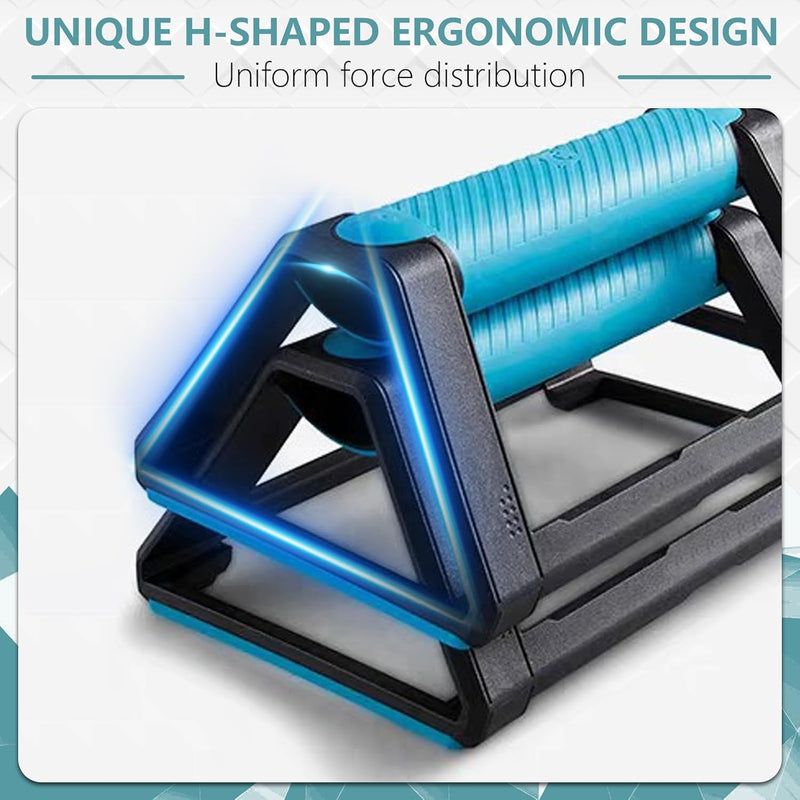 Laad afbeelding in Galerijviewer, Push-up bars 2 stuks met siliconen handgrepen en antislip basis – parallettes – calisthenics
