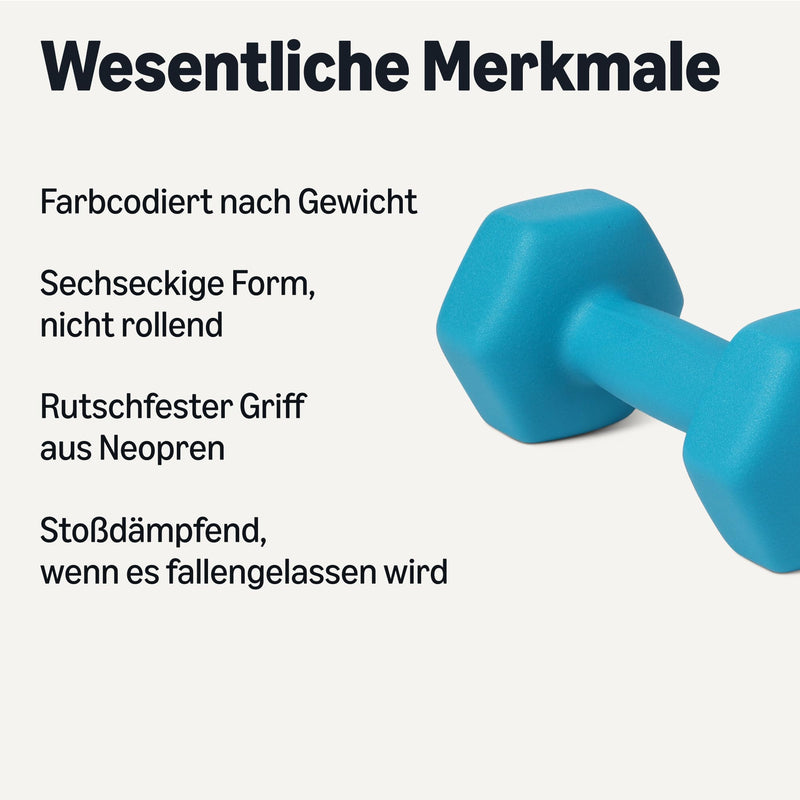 Load image into Gallery viewer, Neopreen dumbbells met antislip grip – halters – fitness gewichten
