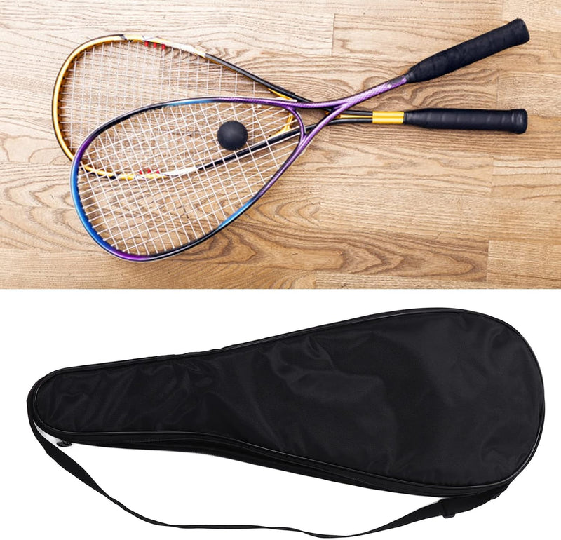 Laad afbeelding in Galerijviewer, Squash rackethoes gewatteerd met schouderriem
