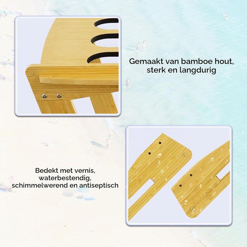 Laden Sie das Bild in Galerie -Viewer, Surfboard wandrek voor 3 boards van staal met schuimbescherming – SUP longboard surfplank houder
