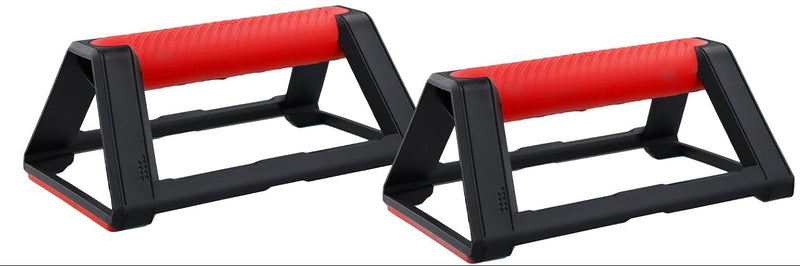 Laad afbeelding in Galerijviewer, Push-up bars 2 stuks met siliconen handgrepen en antislip basis – parallettes – calisthenics
