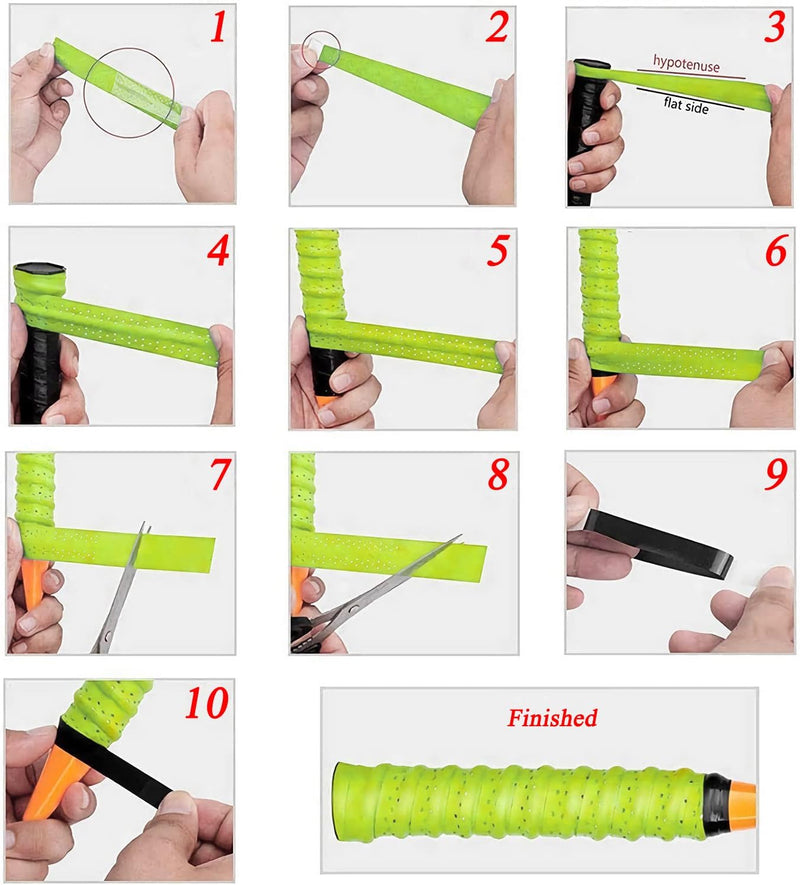 Chargez l'image dans la visionneuse de la galerie, Gripband set 4 stuks voor rackets
