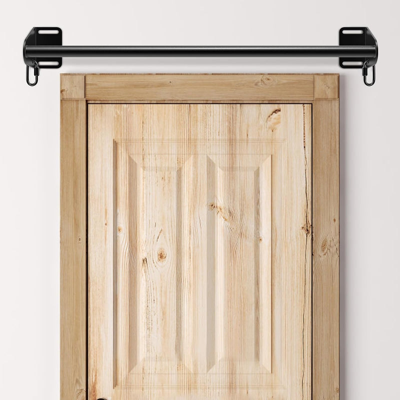 Laad afbeelding in Galerijviewer, Wandgemonteerde optrekstang met weerstandsbandhaken tot 200 kg – pull-up bar – fitness stang
