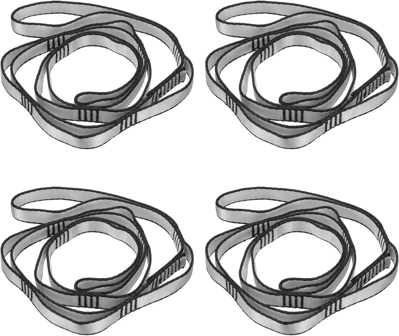 Laad afbeelding in Galerijviewer, Verstelbare ophangbanden 4 stuks 180 x 2 cm van nylon met 8 lussen – daisy chains – aerial yoga
