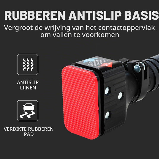 Verstelbare optrekstang voor deurkozijn 70-99 cm tot 150 kg rood – pull-up bar – krachttraining