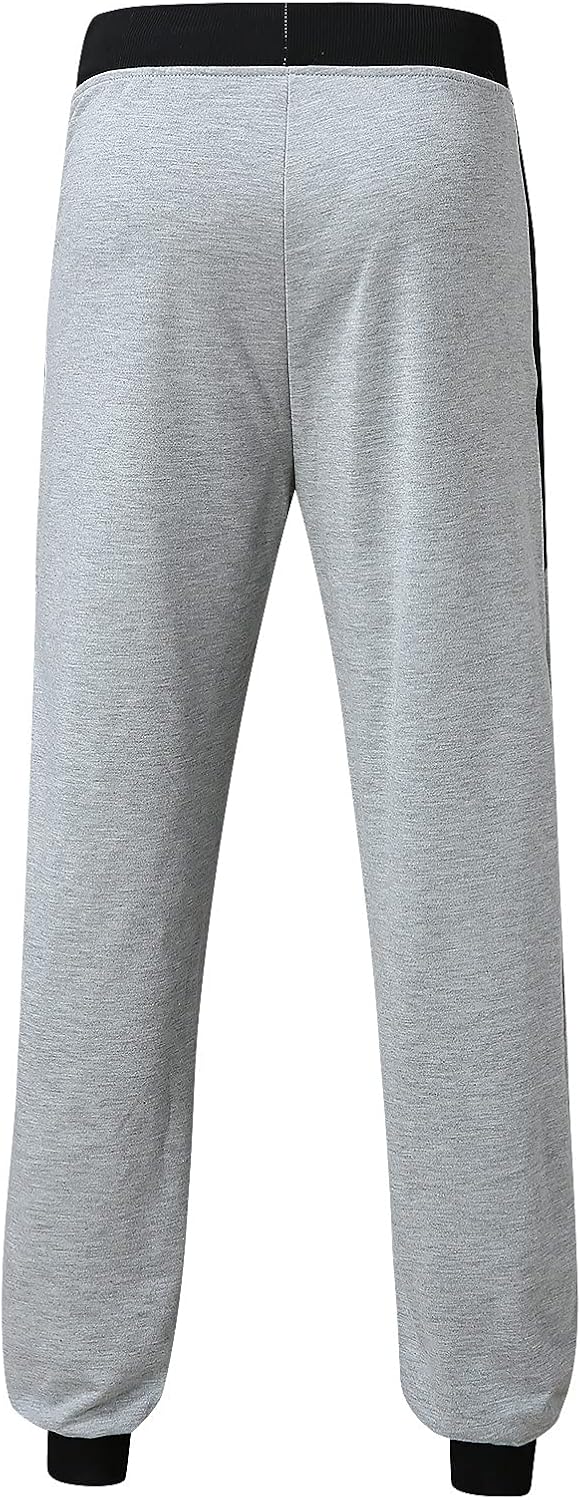 Laden Sie das Bild in Galerie -Viewer, Heren joggingbroek van katoenmix met zakken en print – sportbroek – trainingsbroek
