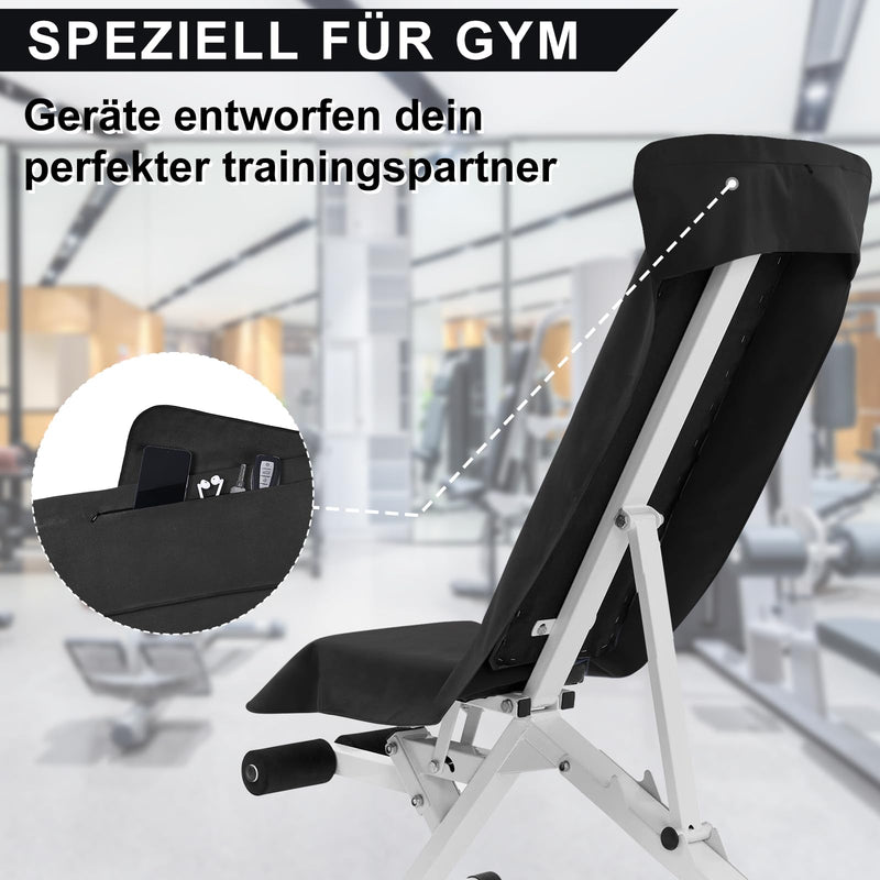 Laden Sie das Bild in Galerie -Viewer, Fitnesshanddoek Microvezel 120x50 cm Sneldrogend met Ritsvak – Sporthanddoek – Reishanddoek
